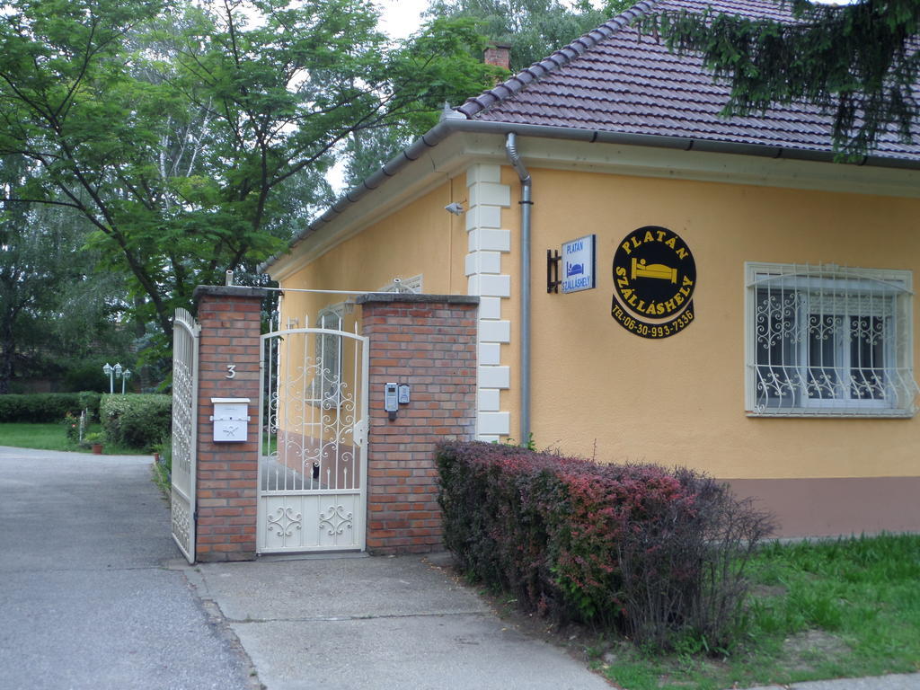 Platan Szallashely Hotel Sandorfalva Luaran gambar
