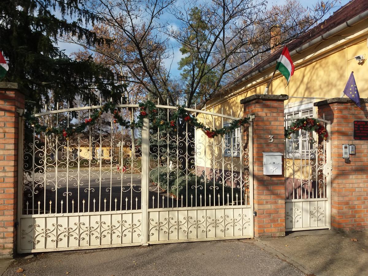 Platan Szallashely Hotel Sandorfalva Luaran gambar